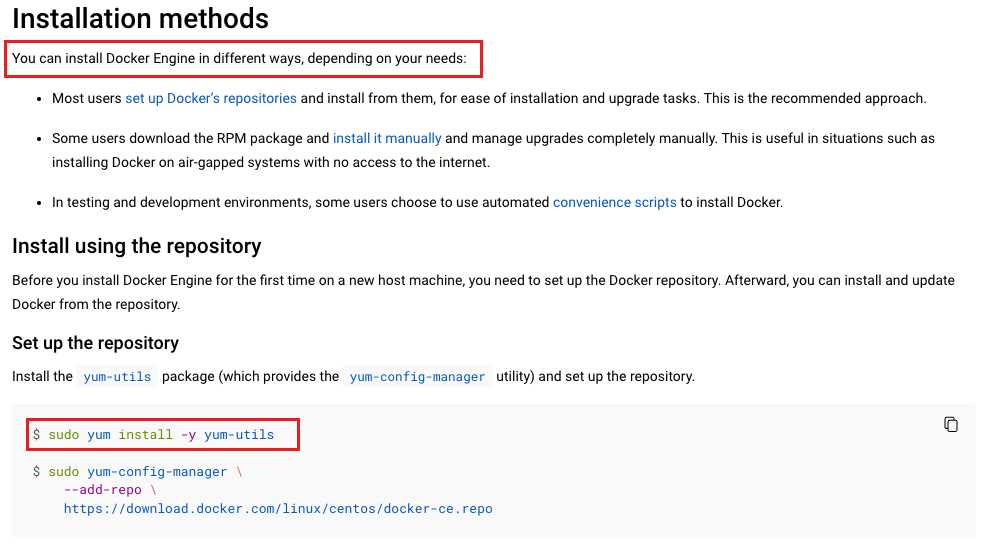 安装需要的软件包