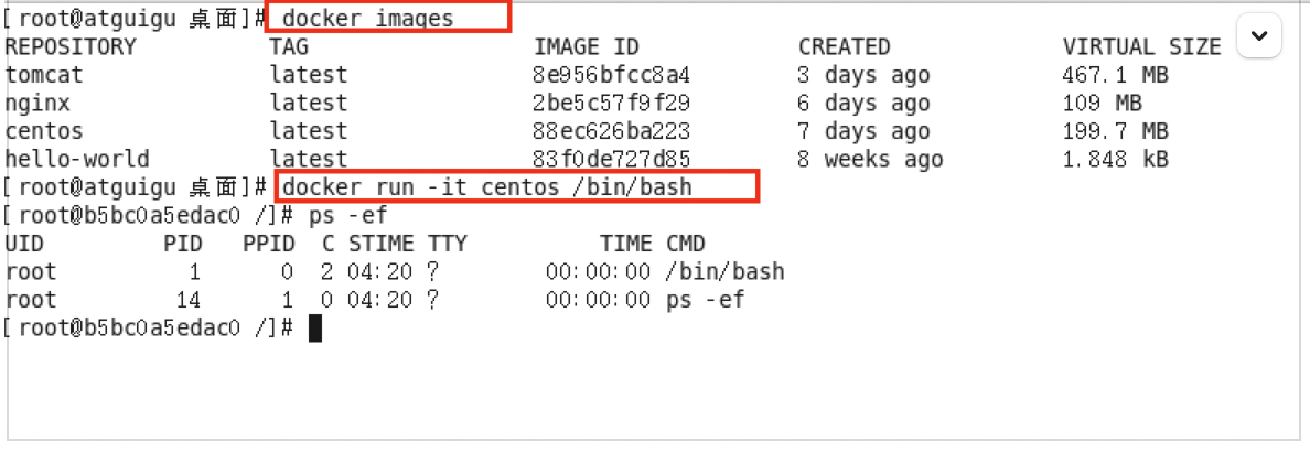 Docker常用命令08